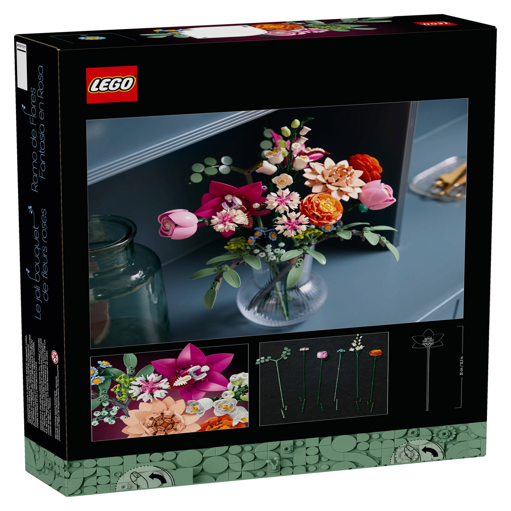 LEGO PRETTY PINK FLOWER BOUQUET - Thumbnail 2