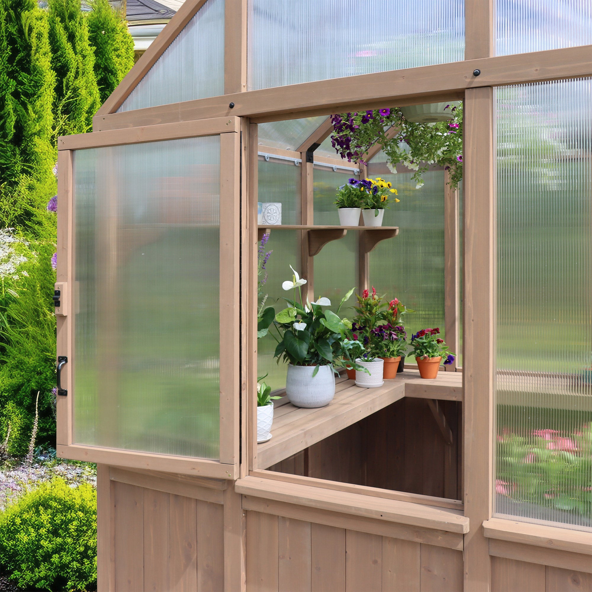 YARDISTRY 7.6' X 6.7' GREENHOUSE - Thumbnail 2