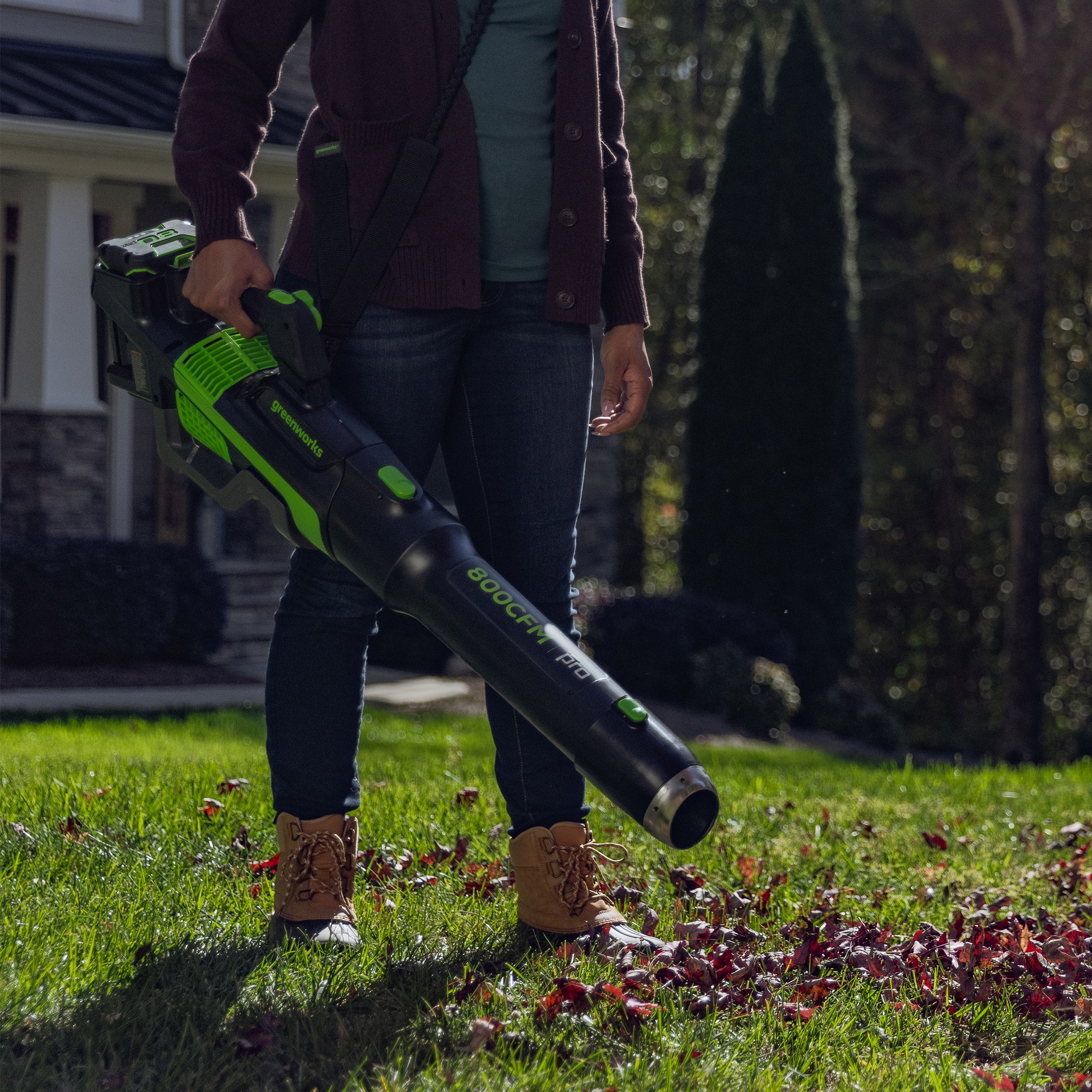 GREENWORKS 80V 800 CFM BLOWER - Thumbnail 8