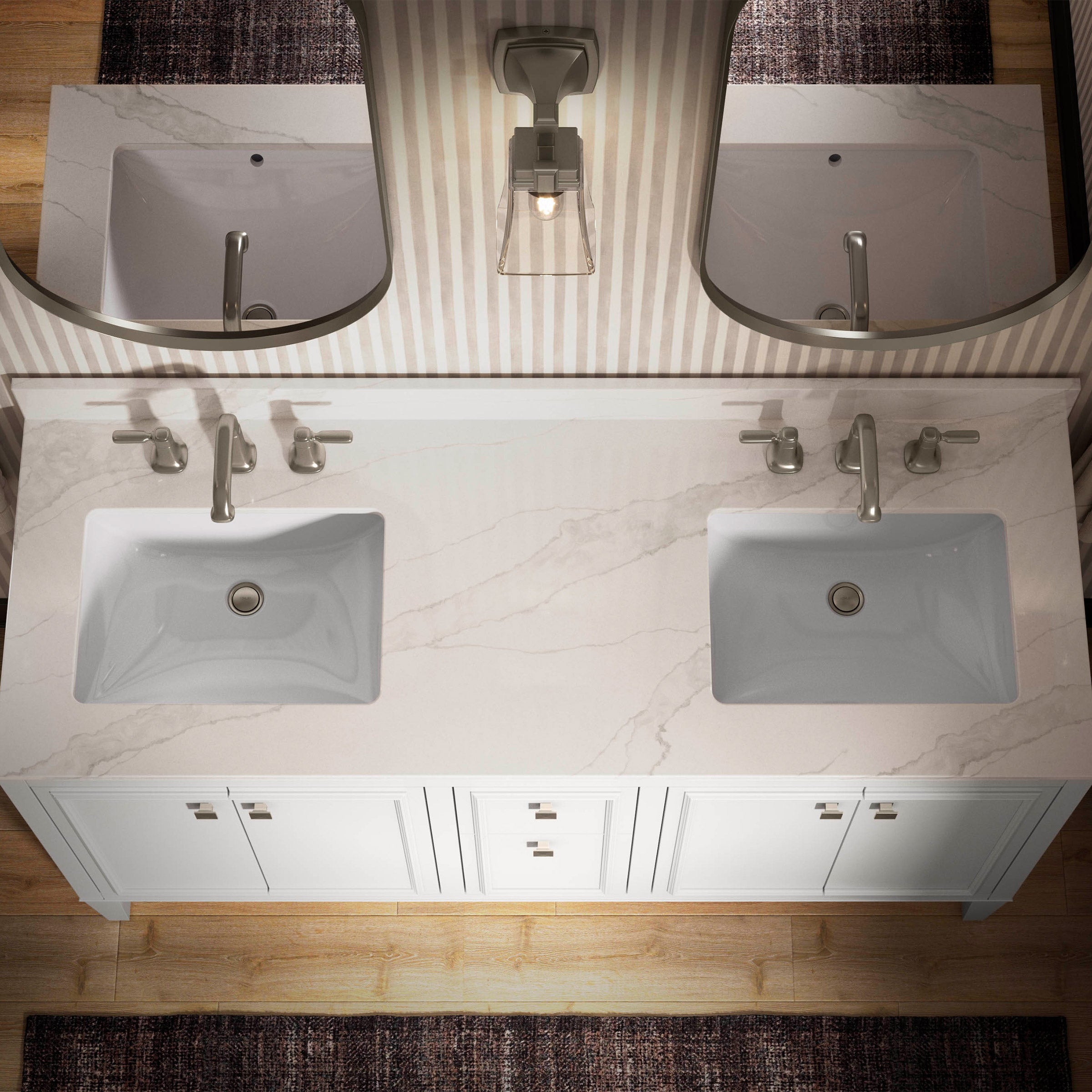 KOHLER CLAVE 60IN VANITY WHITE - Thumbnail 5