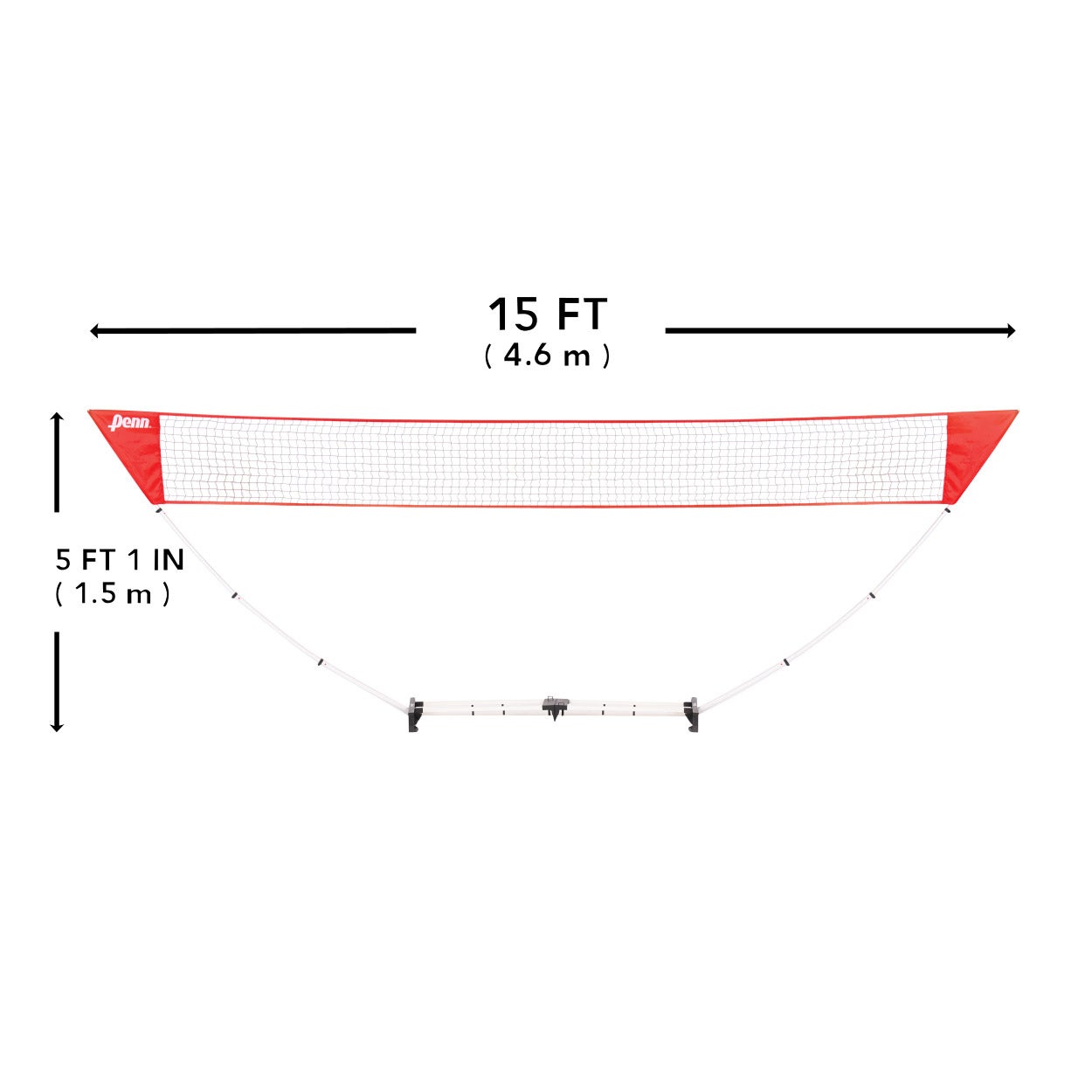 PENN EASY SETUP BADMINTON SET - Thumbnail 3