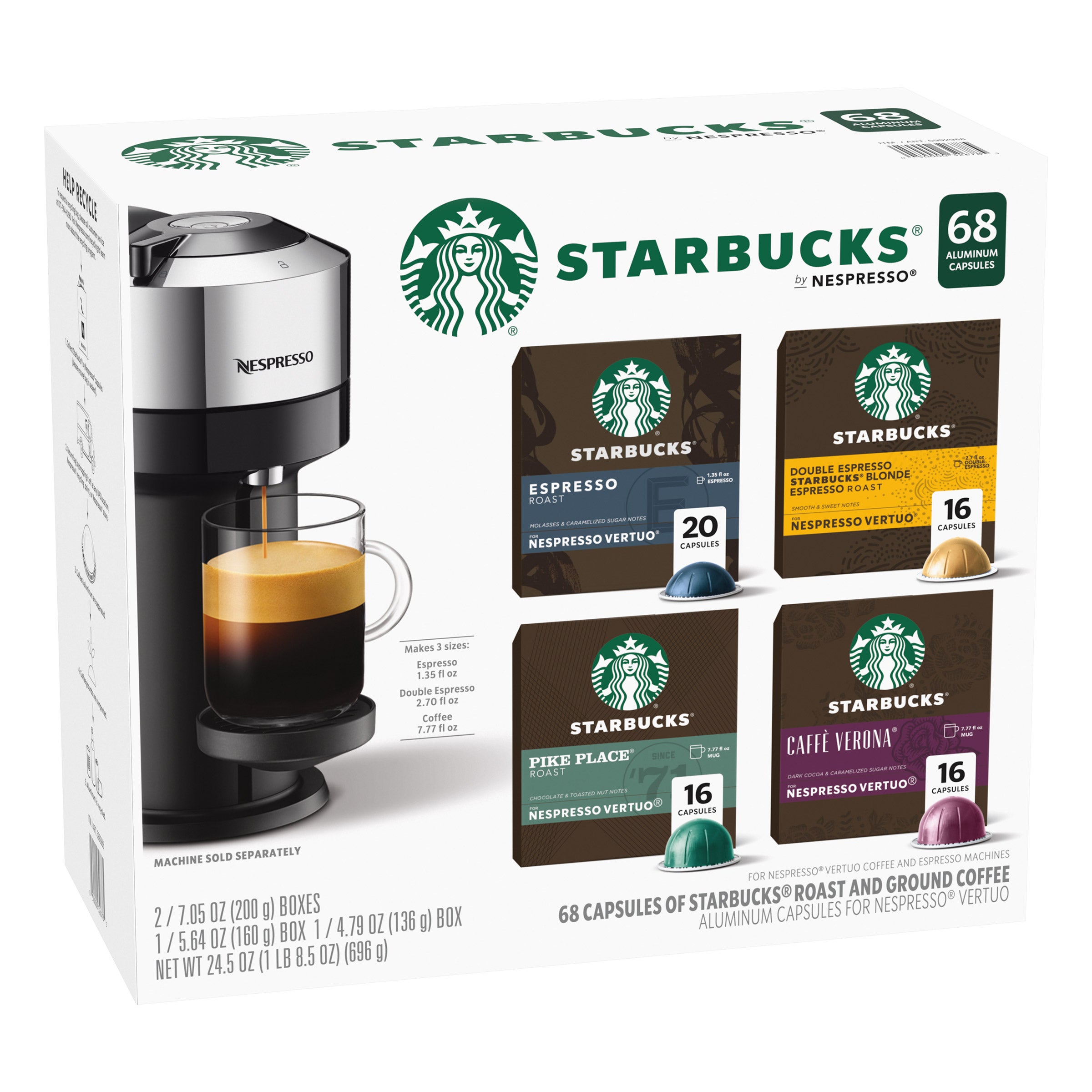 STARBUCKS BY NESPRESSO VERTUO LINE VP 68CT - Thumbnail 7