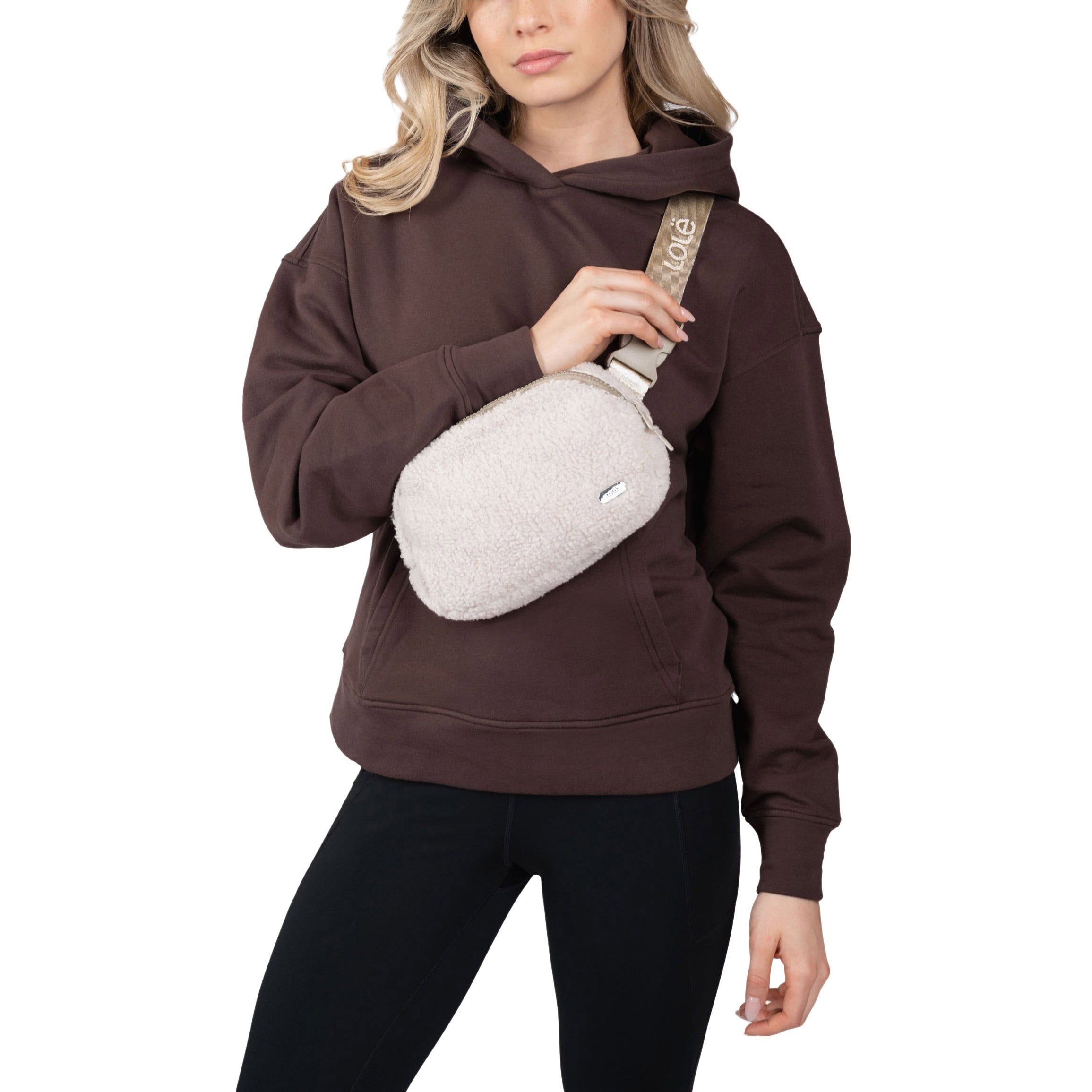 LOLE UNISEX FLEECE BELT BAG - Thumbnail 4