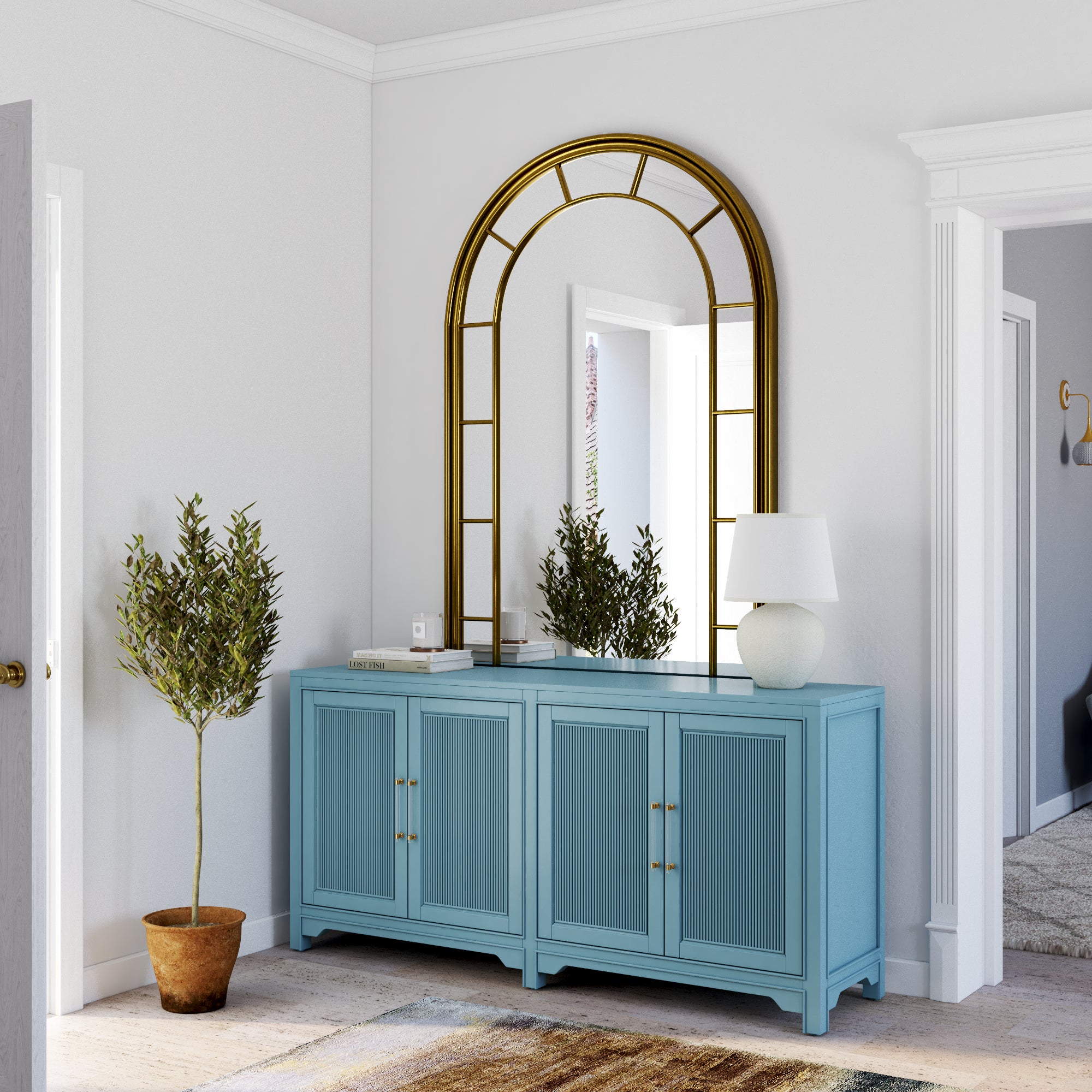 BAYSIDE FURNISHINGS KEELEY 72¨ ACCENT CABINET - Thumbnail 5
