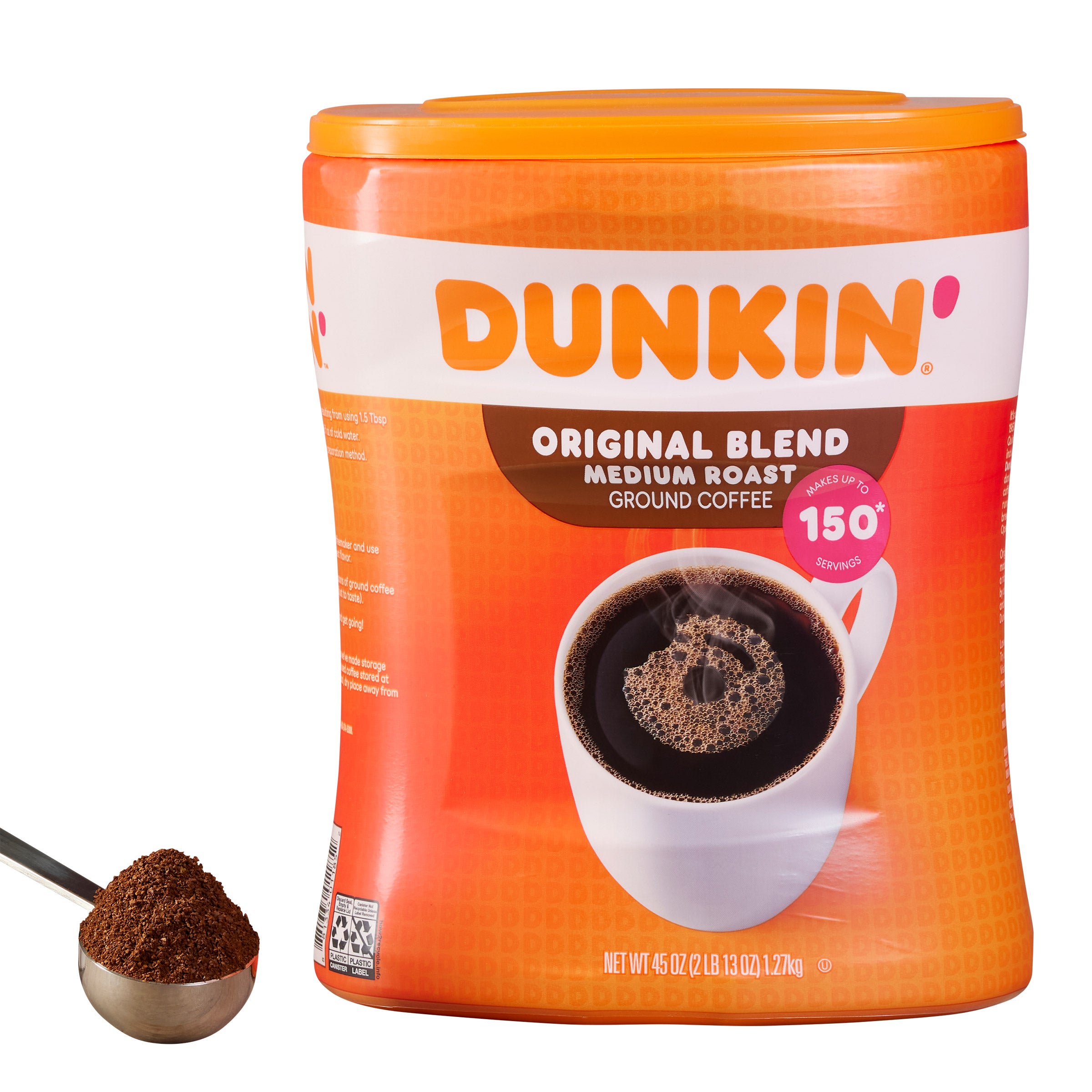 DUNKIN DONUTS ORIGINAL BLEND 45 OUNCES GROUND - Thumbnail 4