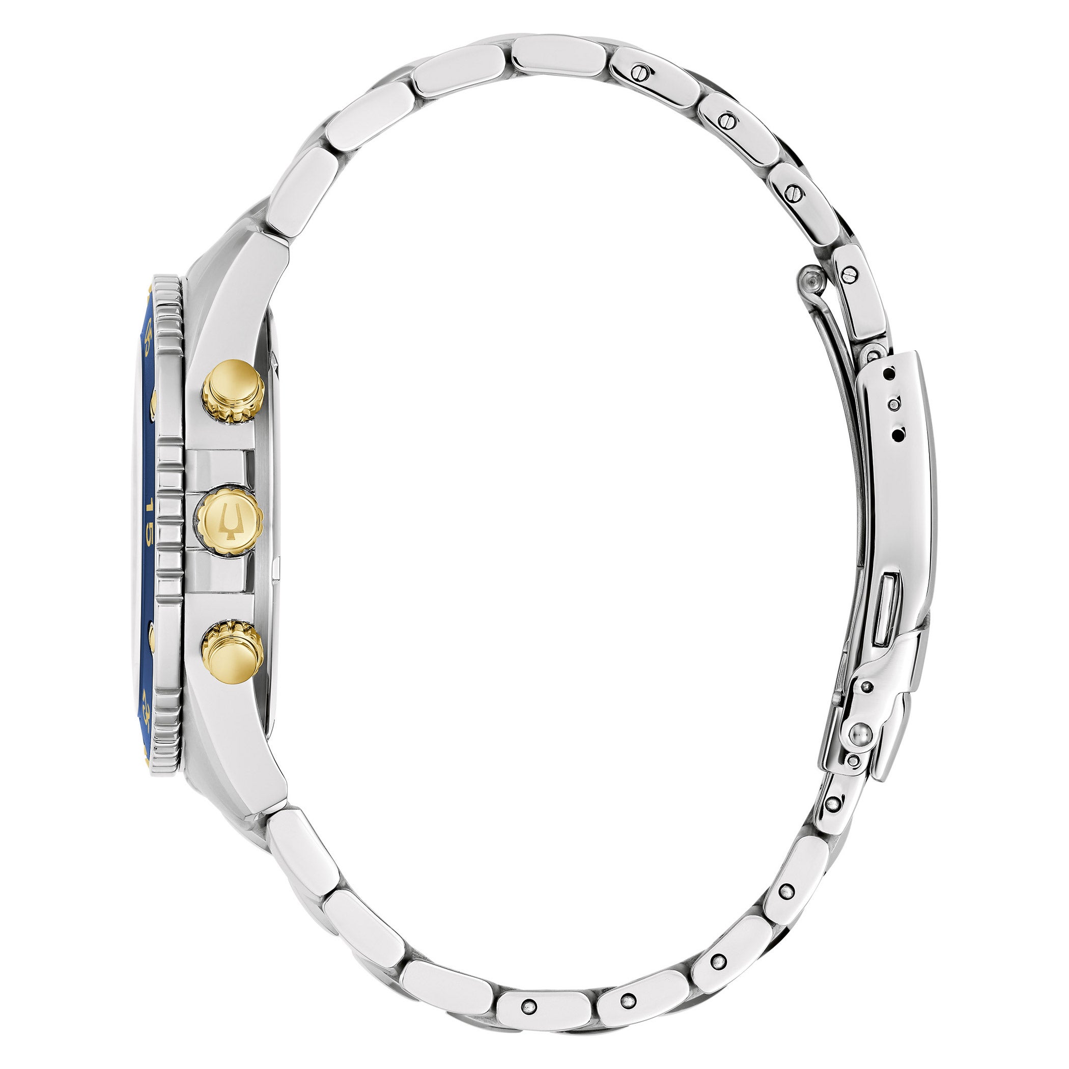 BULOVA MARINE STAR STAINLESS STEEL MEN'S QUARTZ WATCH - Thumbnail 3