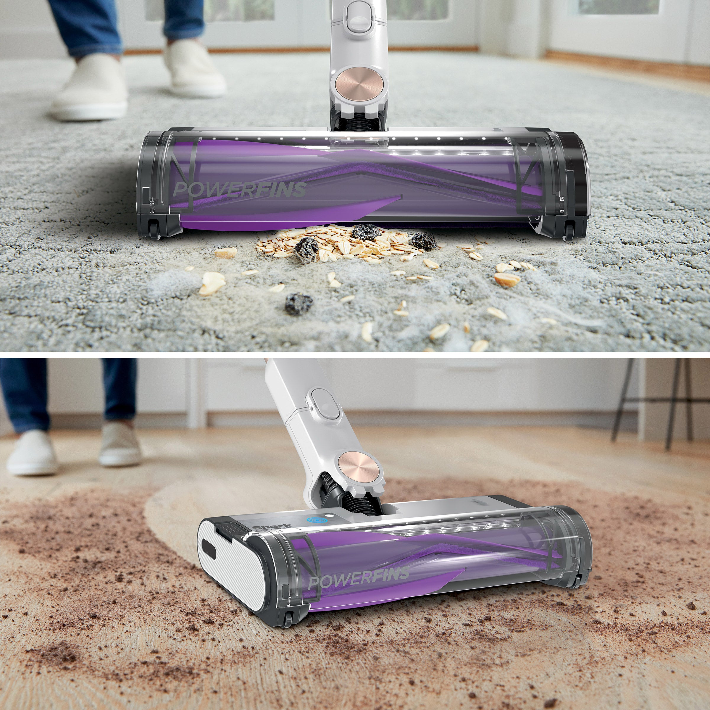 SHARK DETECT CORDLESS STICK VACUUM WITH AUTOEMPTY BASE ^ - Thumbnail 2