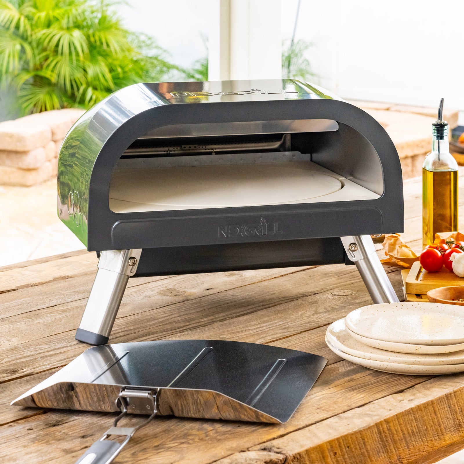NEXGRILL ORA 16¨ PIZZA OVEN W/ROTATING STONE - Thumbnail 3