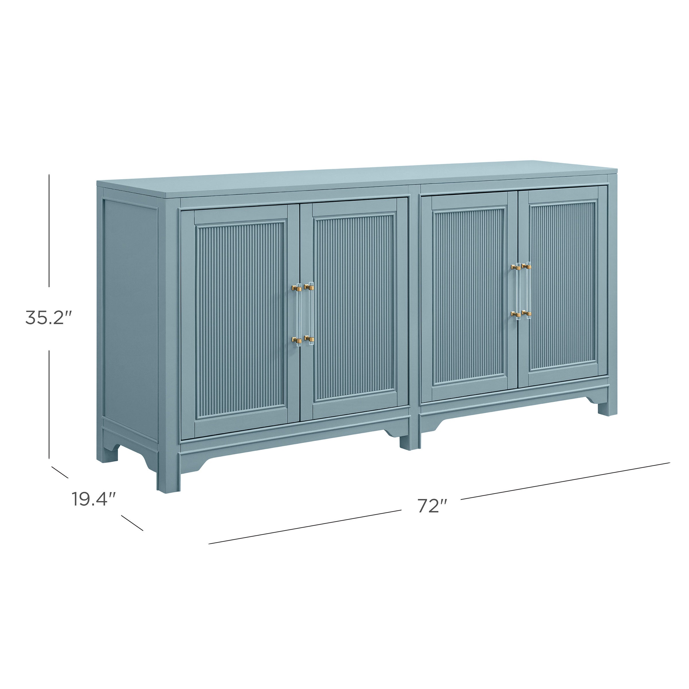 BAYSIDE FURNISHINGS KEELEY 72¨ ACCENT CABINET - Thumbnail 2