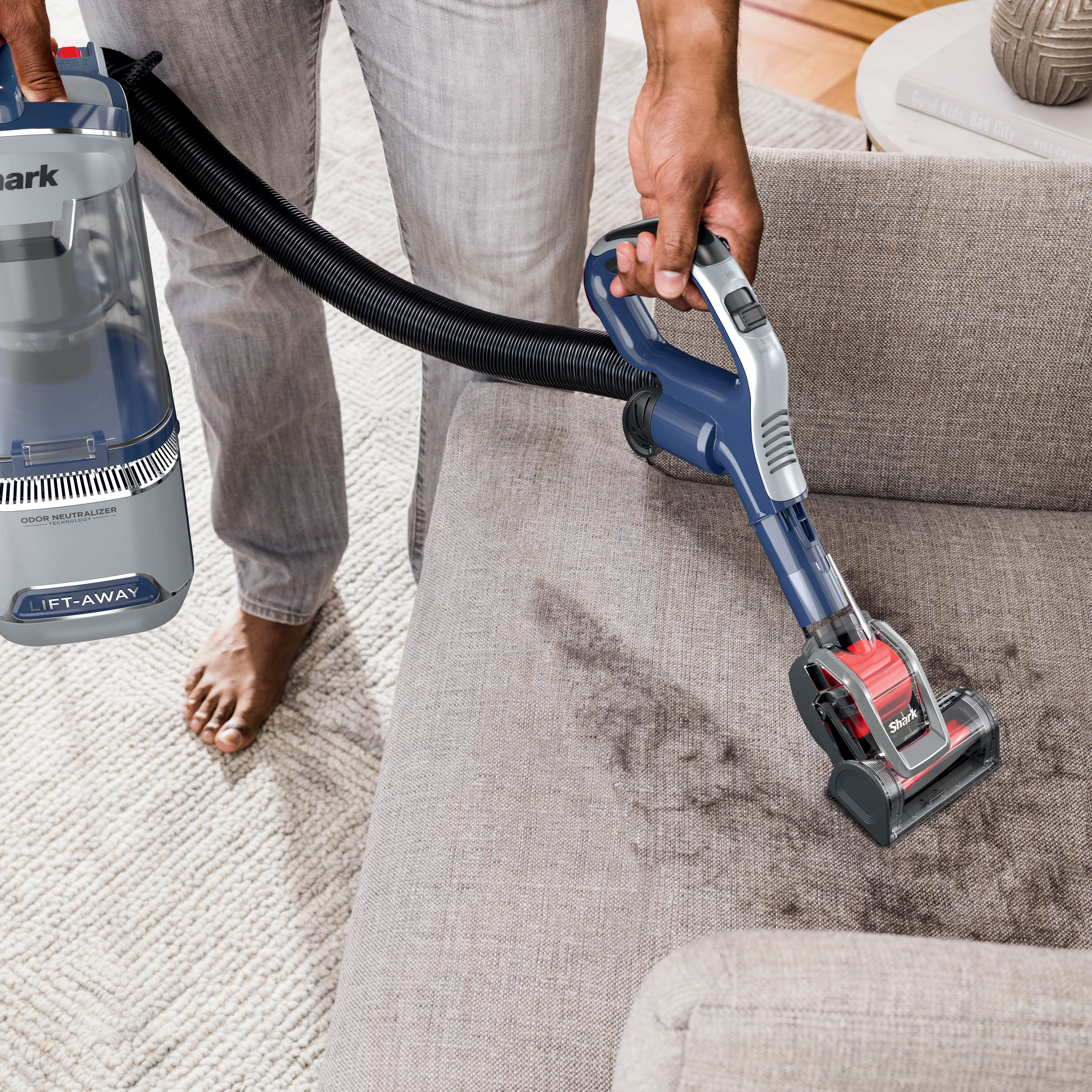 SHARK PERFORMANCE PLUS UPRIGHT VACUUM WITH ODOR NEUTRALIZER TECH^ - Thumbnail 5