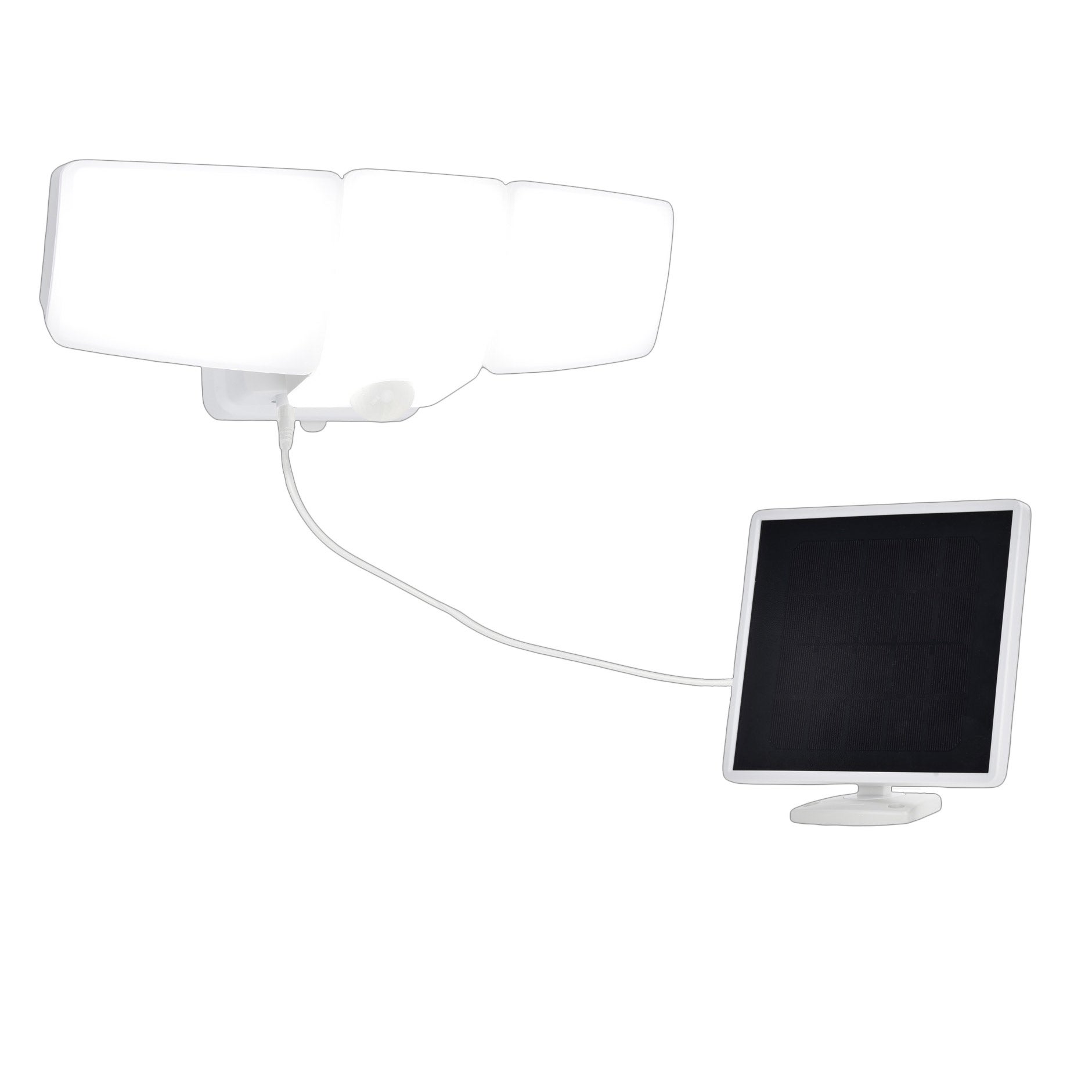 LUTEC ^ MOTION ACTIVATED SOLAR SECURITY FLOOD LIGHT - Thumbnail 5