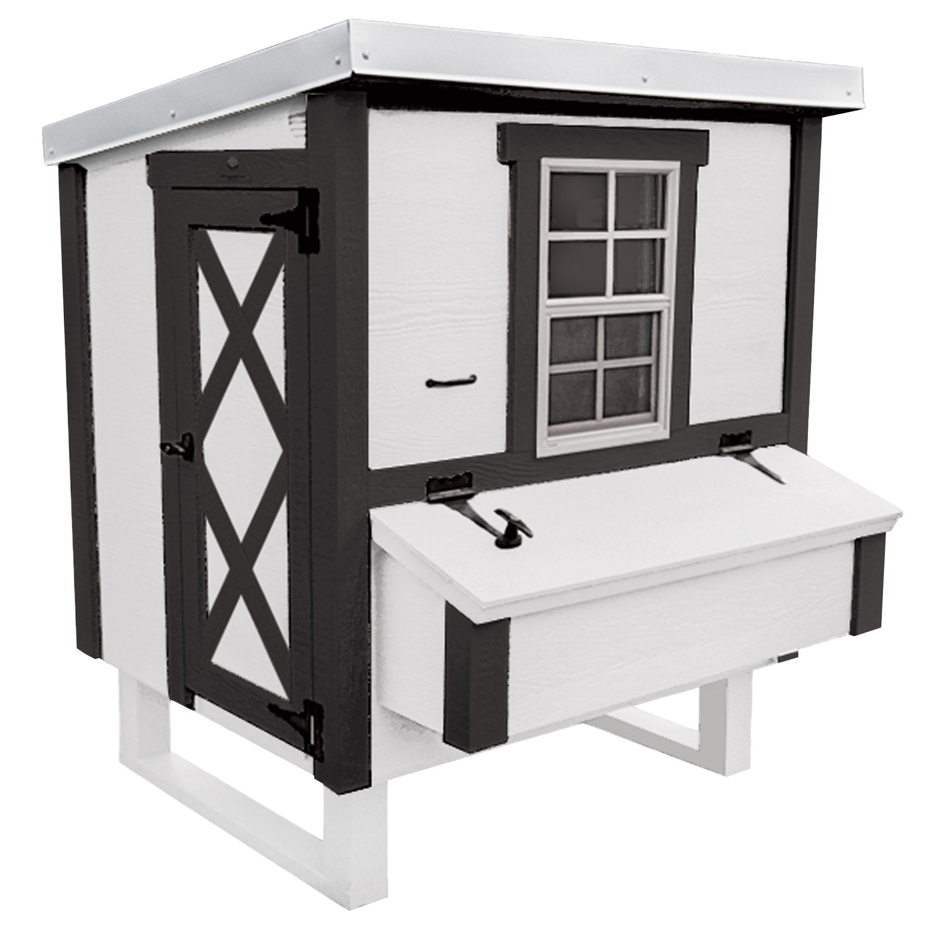 OVEREZ MEDIUM CLASSIC CHICKEN COOP 10 BIRD MAX - Thumbnail 4