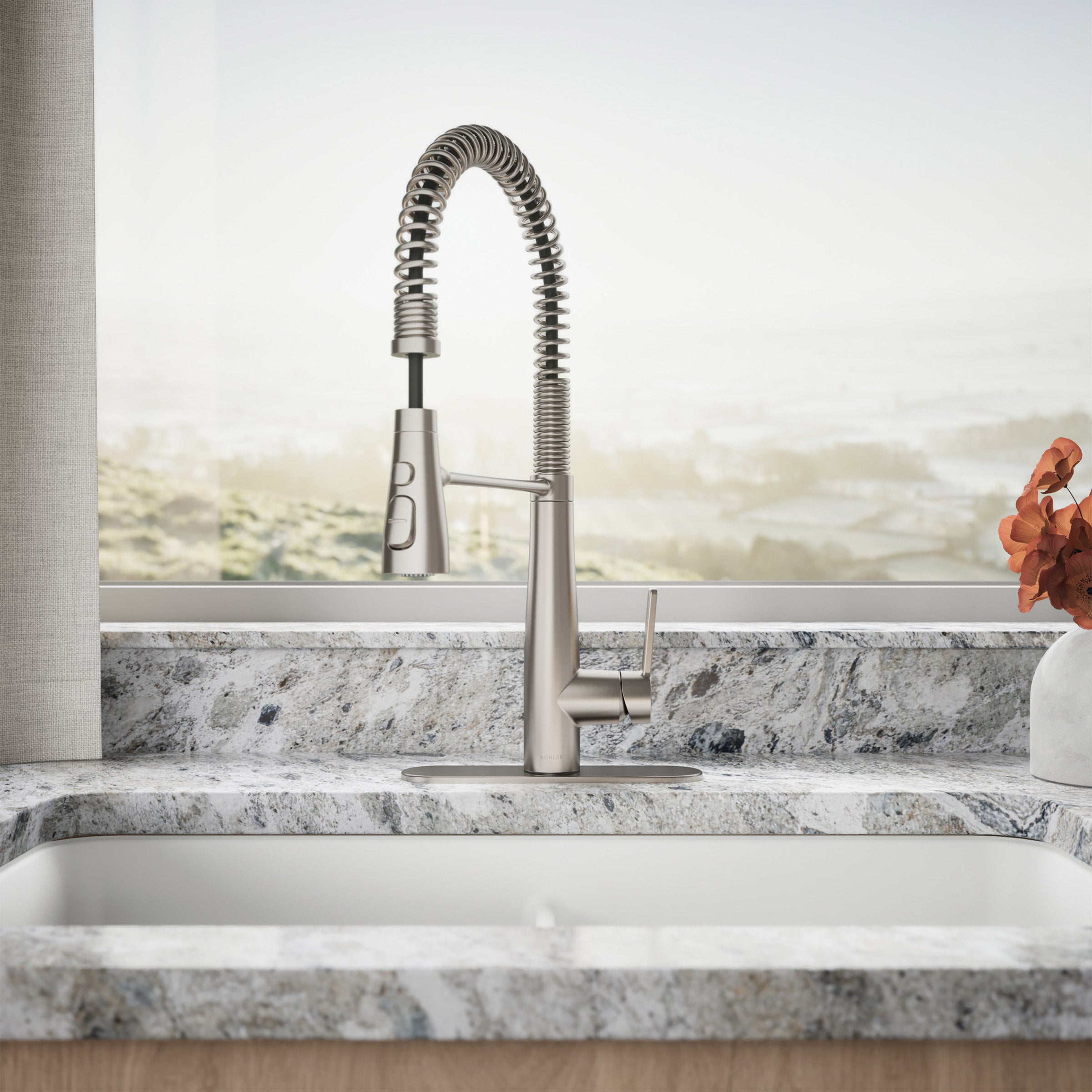 KOHLER VIND SEMI-PRO KITCHEN FAUCET ^ - Thumbnail 4