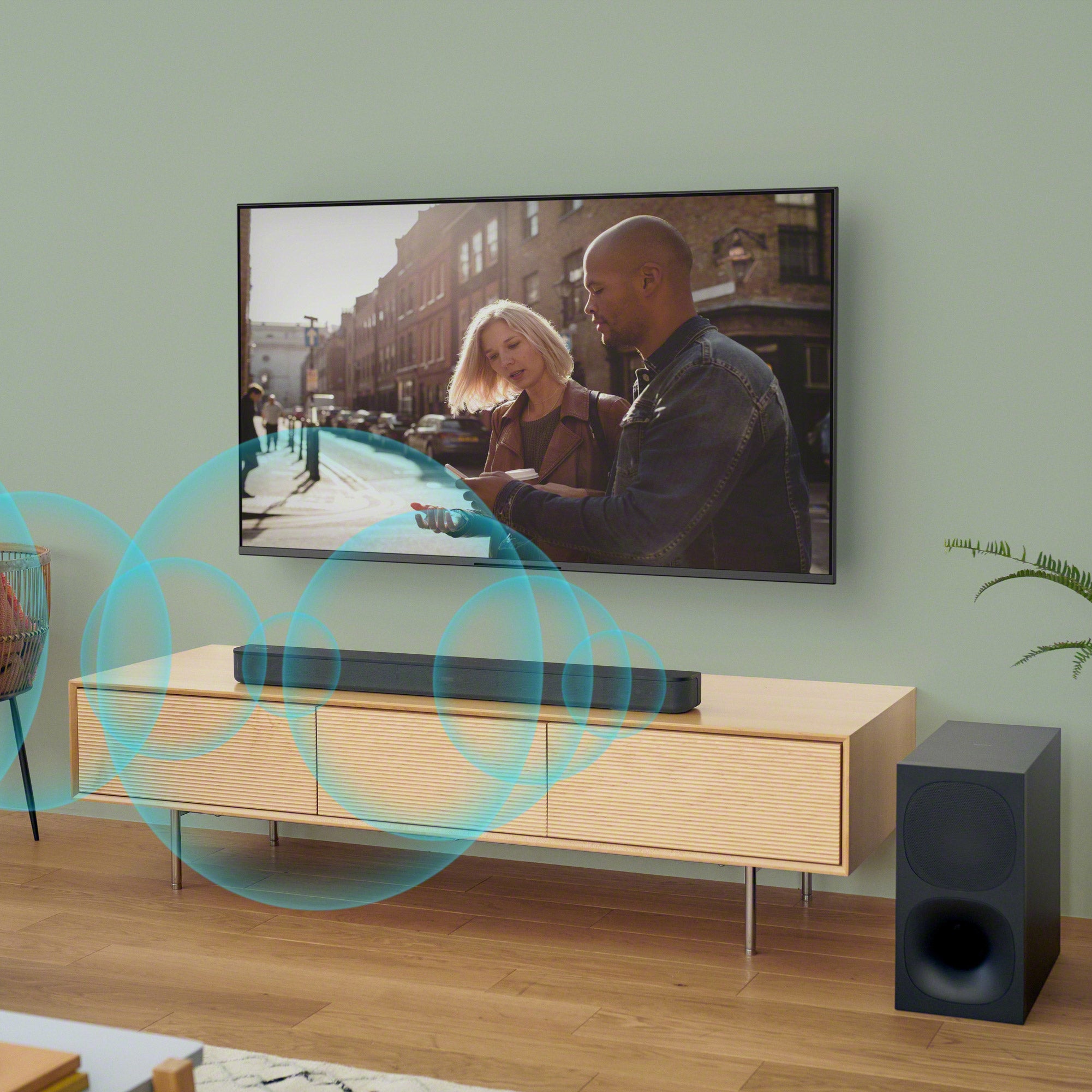 SONY HT-SC40 2.1 CHANNEL SOUNDBAR W/ WIRELESS SUBWOOFER^ - Thumbnail 4