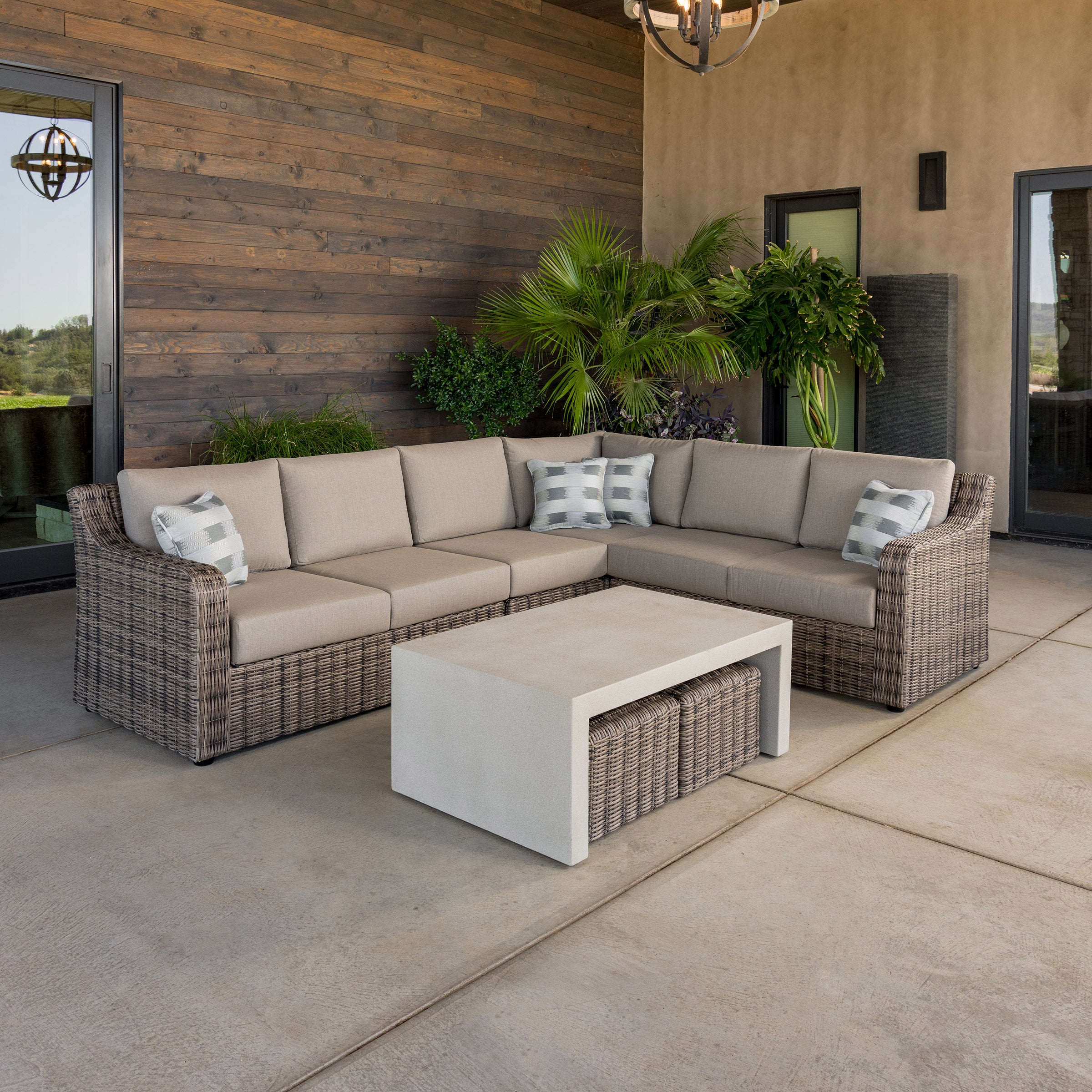 SUNVILLA KENT 7PC MODULAR SECTIONAL SET - Thumbnail 3
