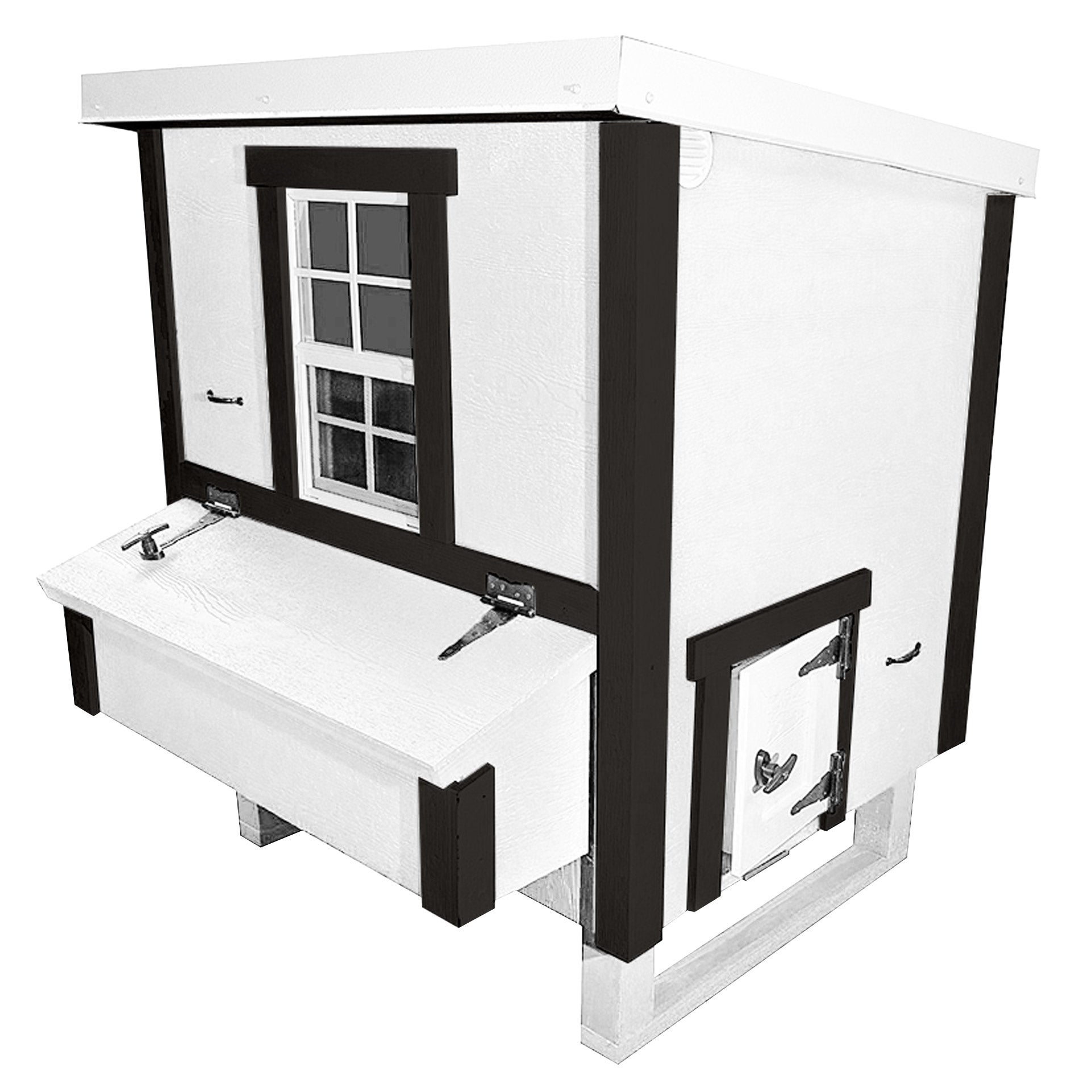 OVEREZ MEDIUM CLASSIC CHICKEN COOP 10 BIRD MAX - Thumbnail 3