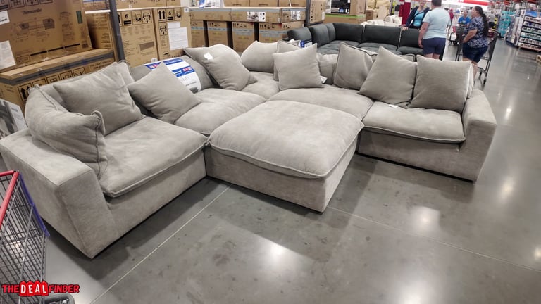 Aiden & Ivy Marlow 6-Piece Modular Fabric Sectional
