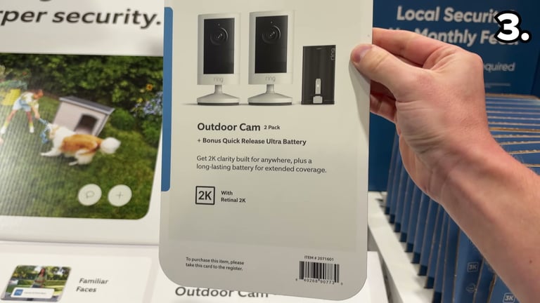 Ring Outdoor Camera 2-Pack, Gen 2 + Ultra Battery Kit