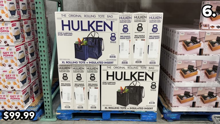 Hulken XL Rolling Tote with Insulated Insert