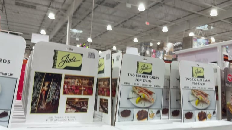 Jim's Steakhouse 2-Pack $50 Gift Cards (Non-Refundable)