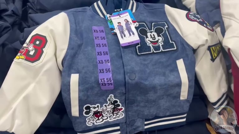 Disney Youth Varsity Jacket