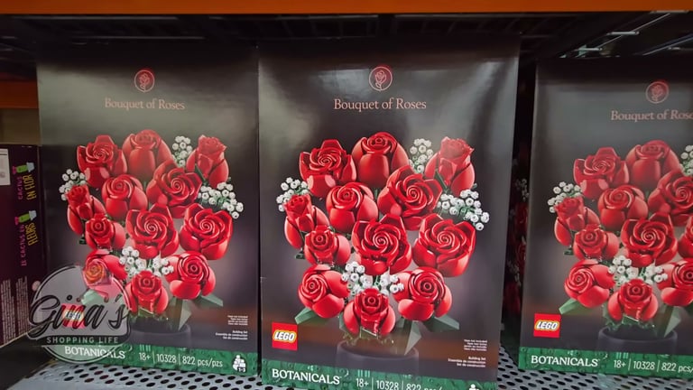 Costco LEGO Botanicals Bouquet of Pink Roses (#1961720) - $44.99