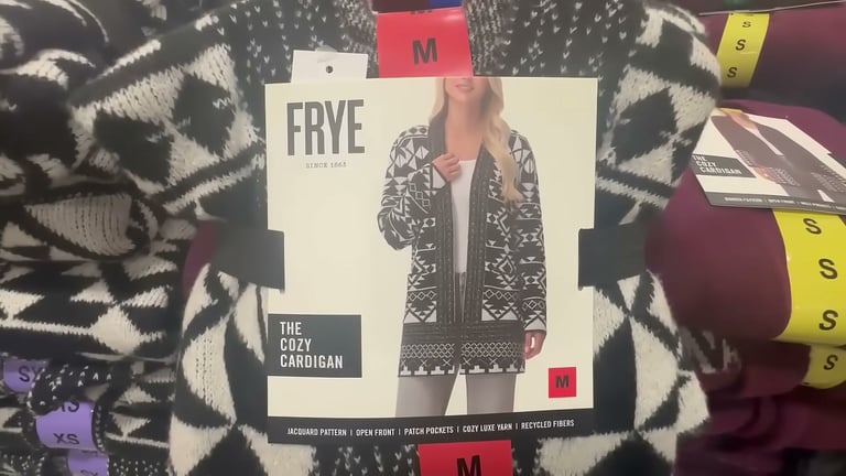 Frye Women's Patterned Cardigan
