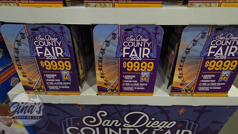 SD County Fair 2026 – 4 Admission Plus Package (Non-Refundable)