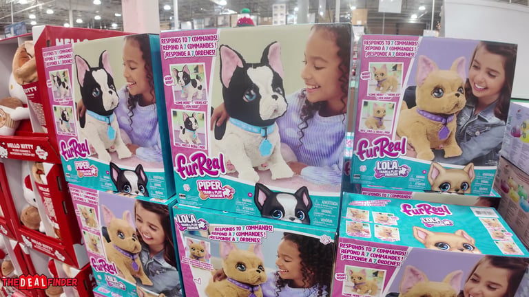 Just Play FurReal Train and Play Frenchie Assortment