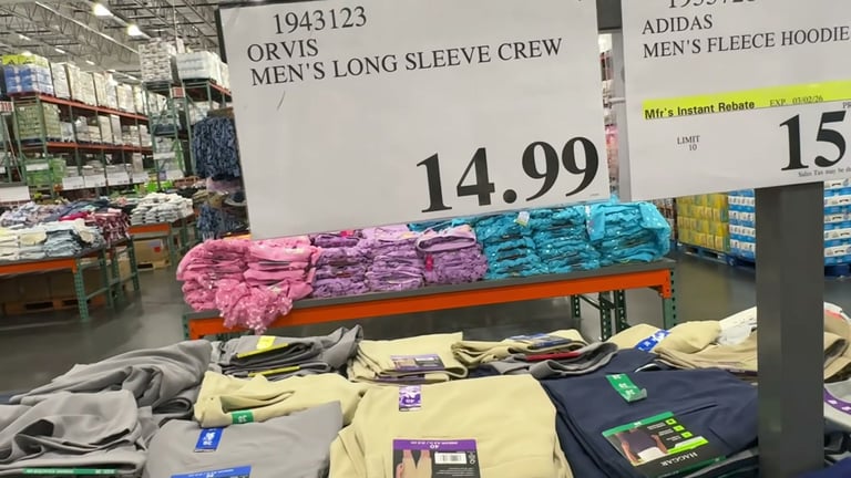 Orvis Men's Long Sleeve Crew