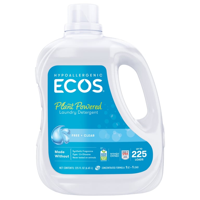 EARTH FRIENDLY "ECO" FREE+CLEAR LIQUID 225 FL OZ 225 LDS