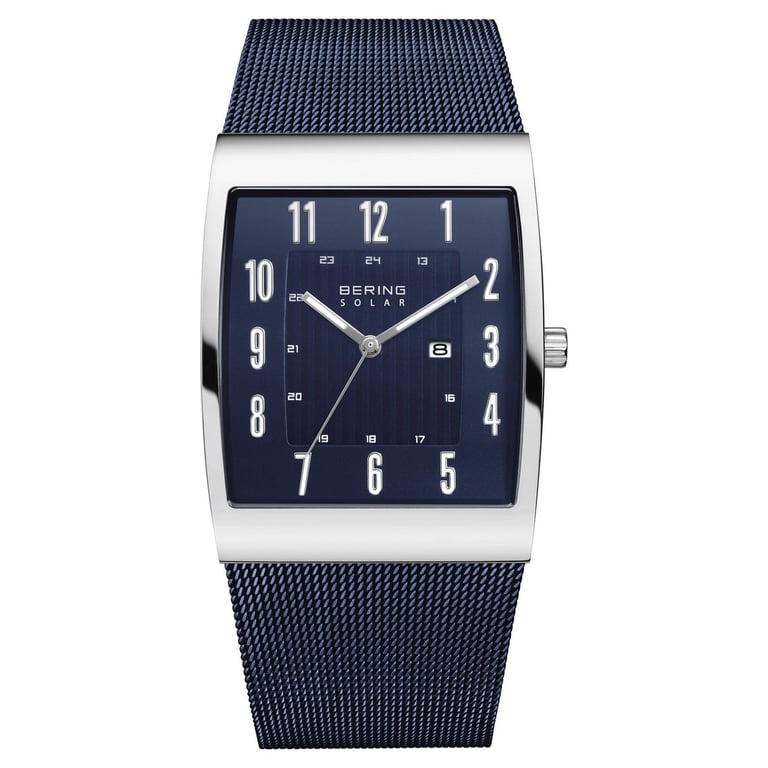 Bering Solar Stainless Steel Men's Watch