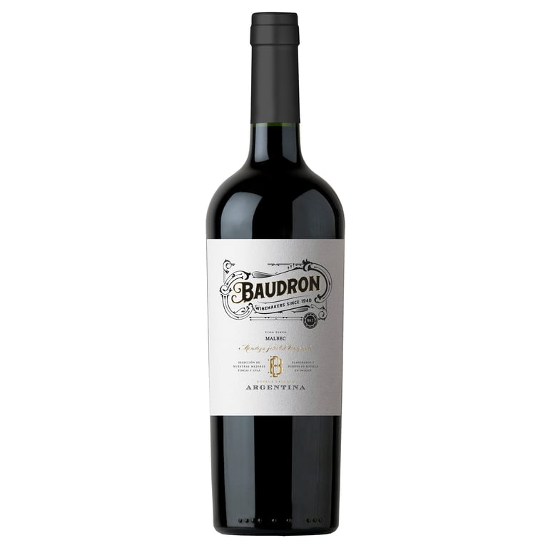 Baudron Malbec Argentina 750ml