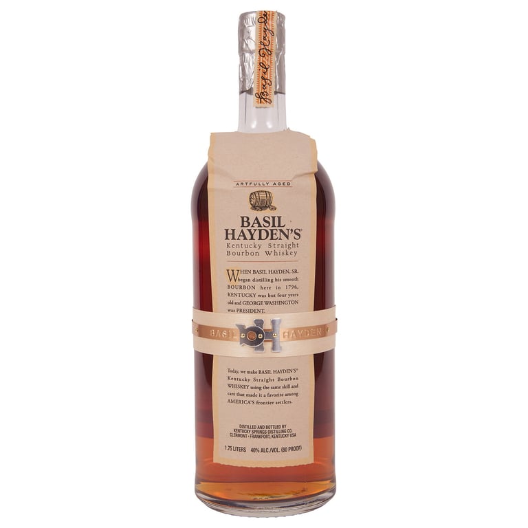 Basil Hayden Kentucky Straight Bourbon Whiskey 1.75L