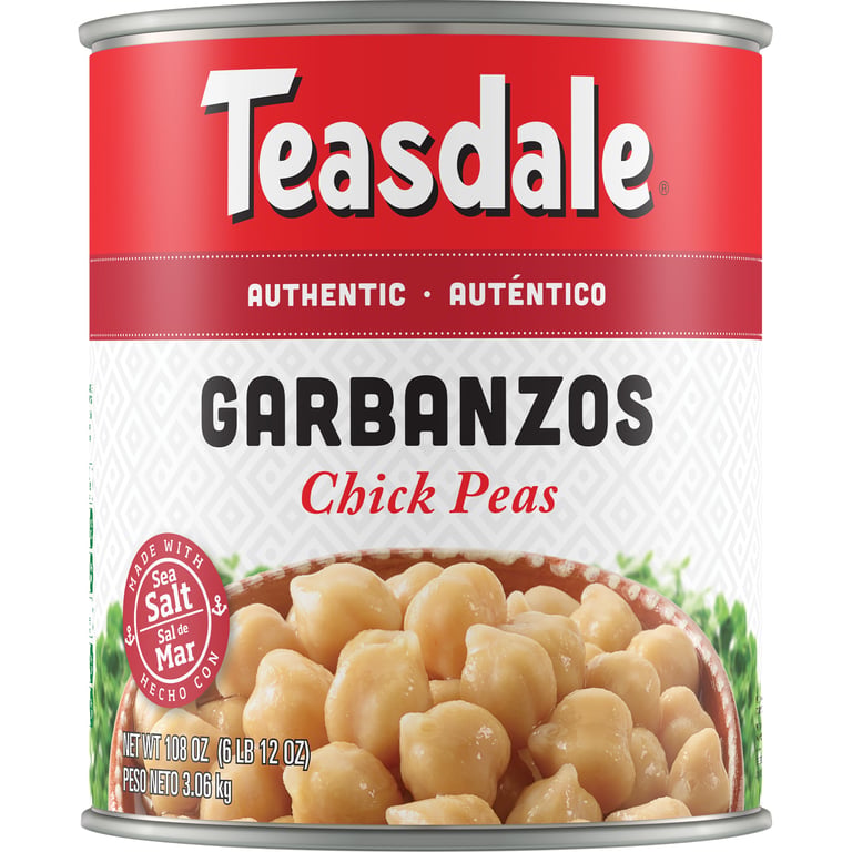 Teasdale Garbanzo Beans #10 Can