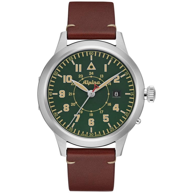 Alpina Startimer Green Dial Men's Automatic Watch