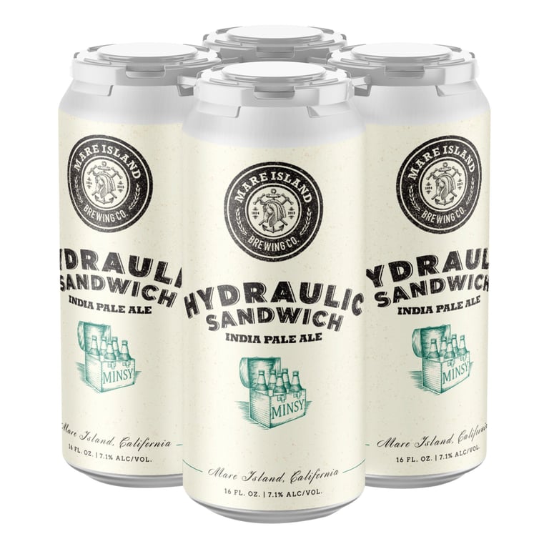 Mare Island Brewing Hydraulic Sandwich IPA Vallejo 4/16 oz Cans