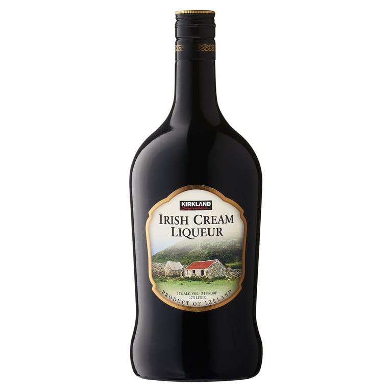 Kirkland Signature Irish Cream Liqueur Ireland 1.75 L
