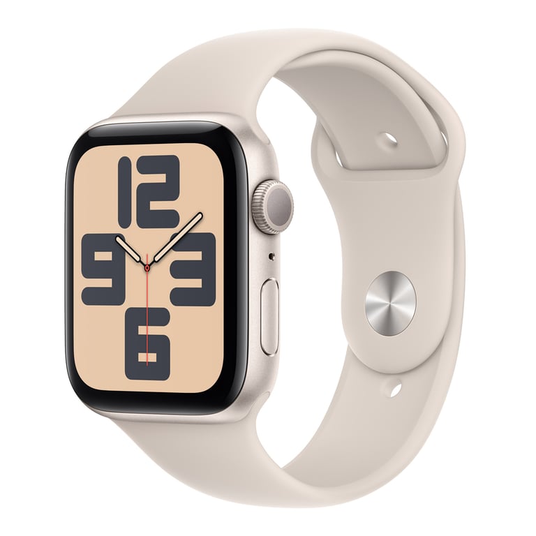 Apple Watch SE 2nd Gen Starlight S/M Band 40mm GPS MR9U3LL/A