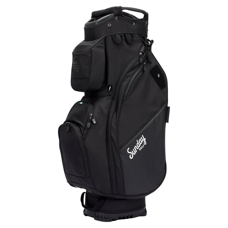 Sunday Golf Pacific Cart Bag - Black