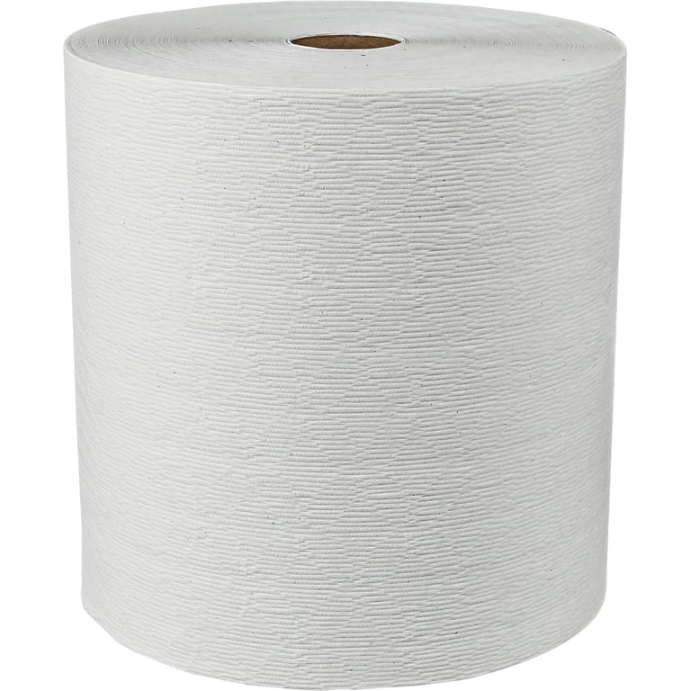 Kimberly-Clark Kleenex Hard Roll Paper Towels, Non-Perforated, 6 Rolls (KCC50606)
