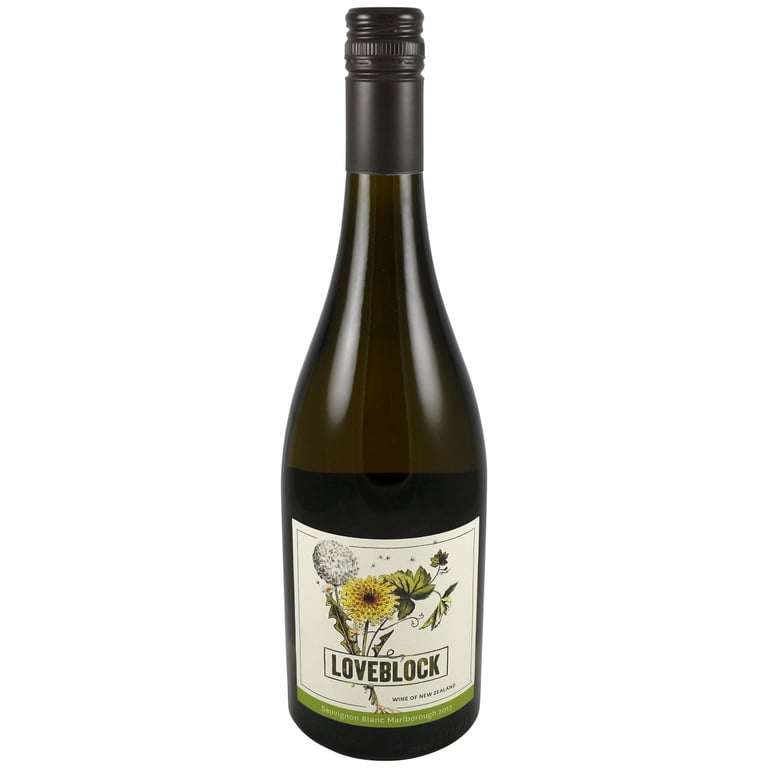 Loveblock Sauvignon Blanc New Zealand 750 ML