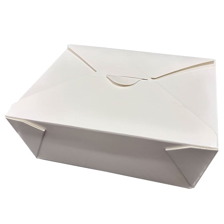 Take Out Box White #8, 300 ct
