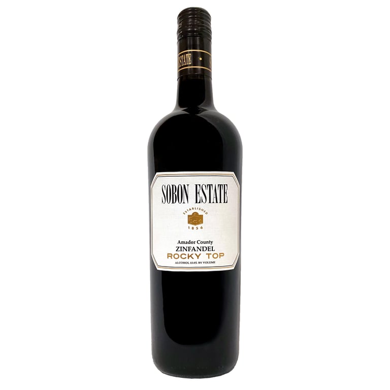Sobon Estate Rocky Top Zinfandel Amador County 750ML