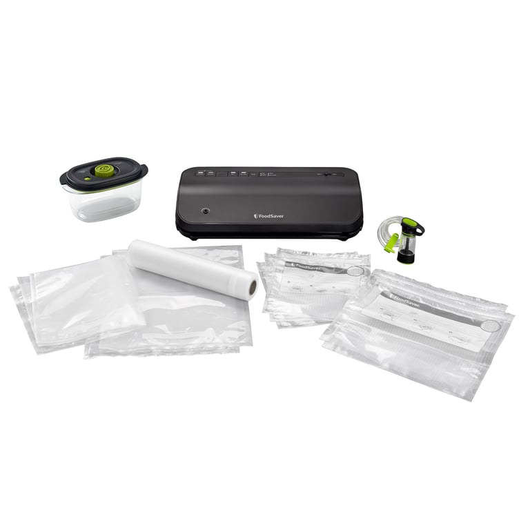 FoodSaver VS2295 Vacuum Sealer Machine with Bags & Container