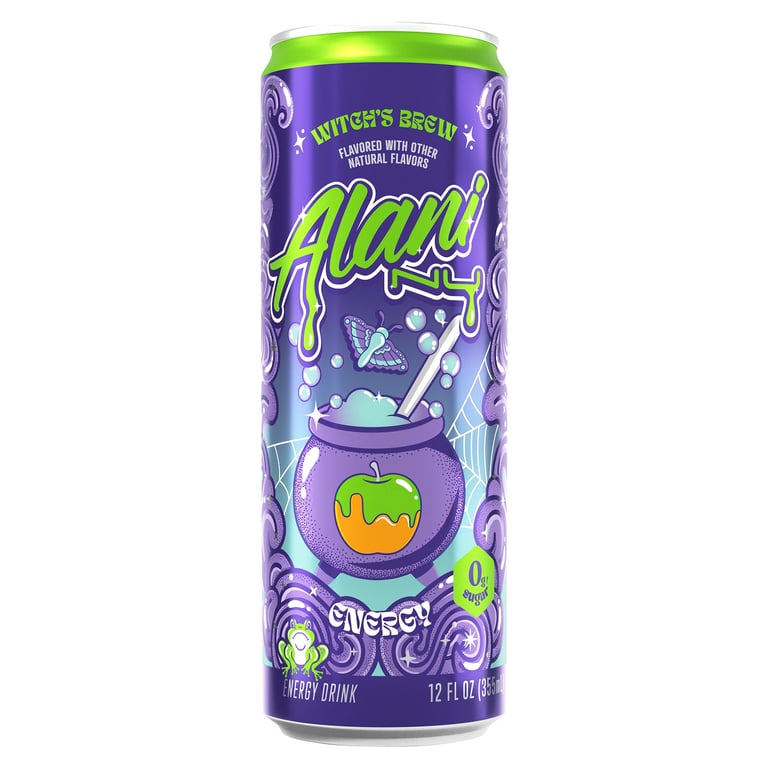 Alani Nu Energy Witch's Brew 18 Pack, 12 Ounces Each