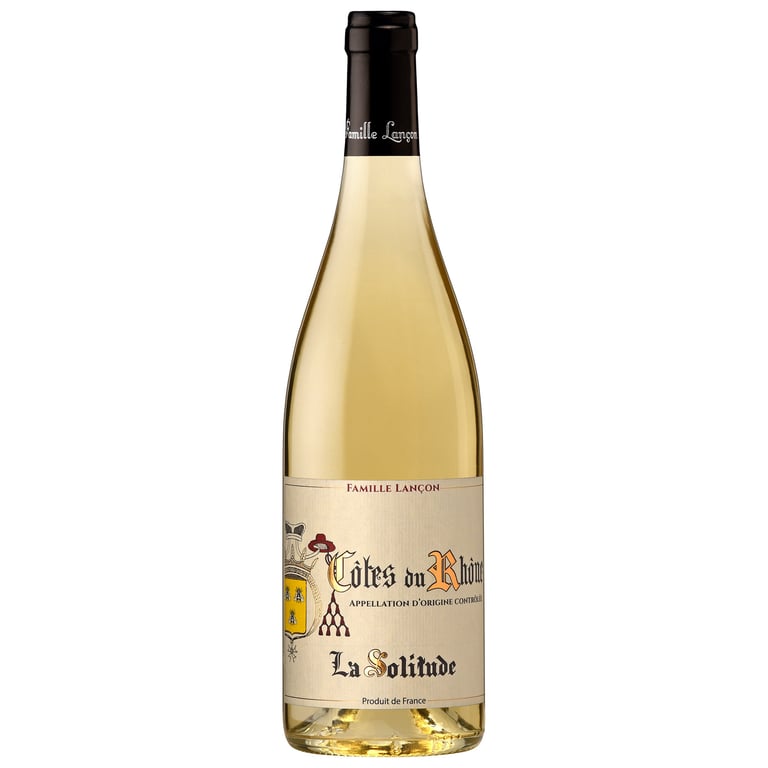 La Solitude Côte du Rhône Blanc France 750ml