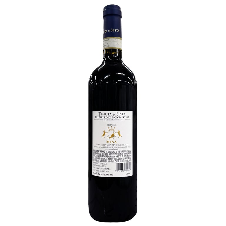 Tenuta di Sesta Brunello di Montalcino Tuscany Italy 750ml