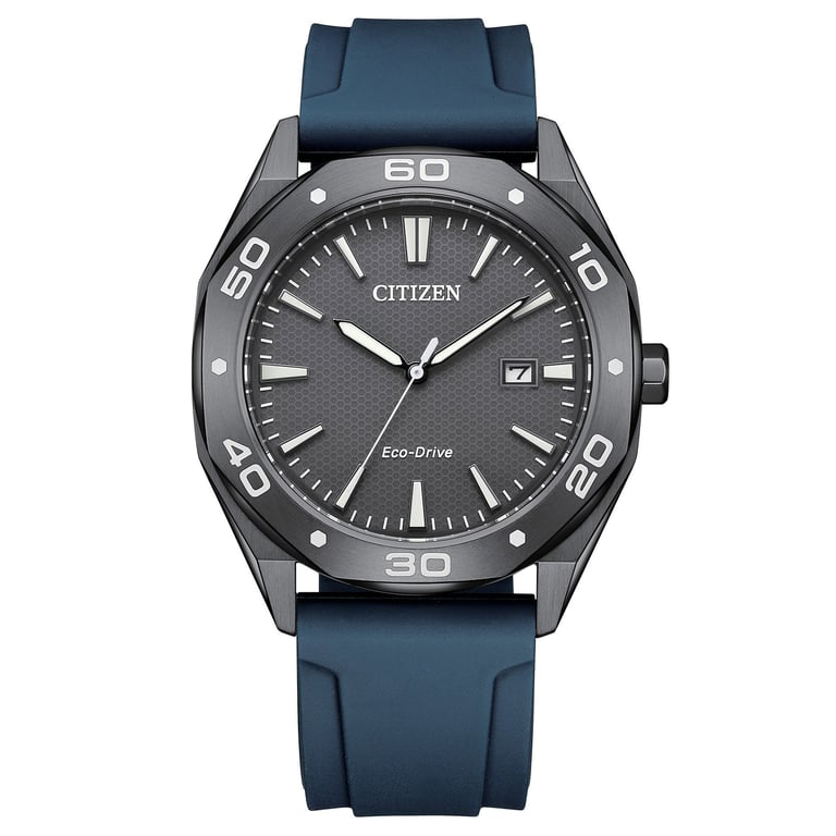 Citizen Eco-Drive Men's Sport Casual Watch, Gray Dial, 41mm