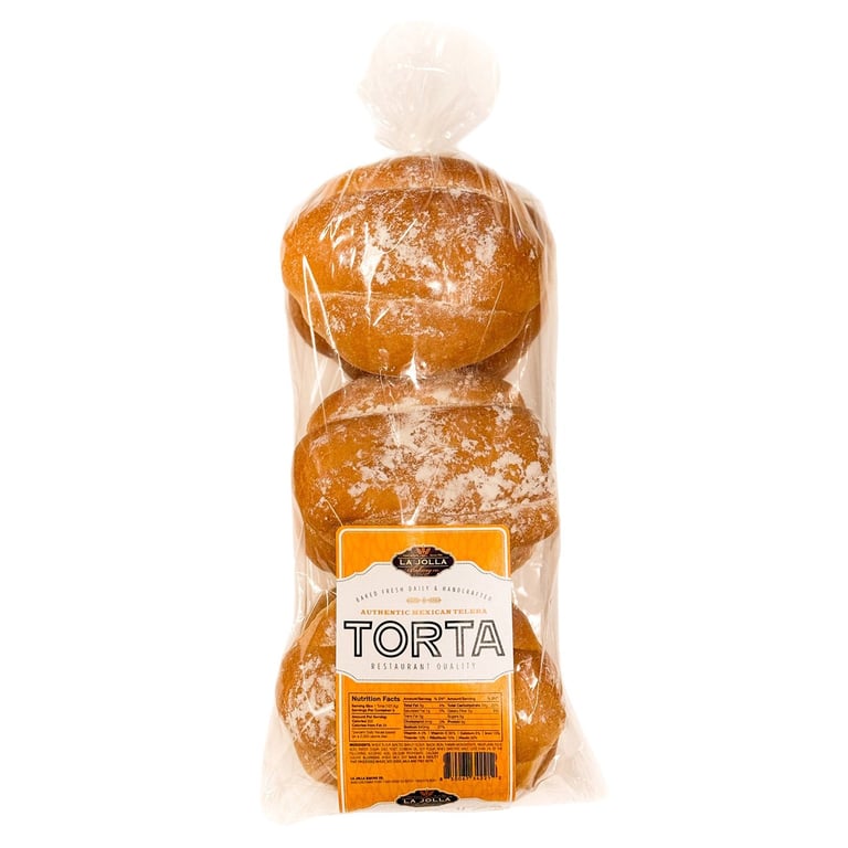 La Jolla Baking Co. Mexican Tortas, 9 ct / 34.2 oz